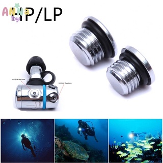 【Anna】Scuba Port Plug Diving Regulator Replacement Screw High Pressure/Low Pressure【Sport & Motors】