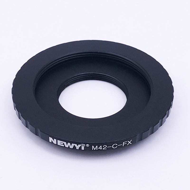 newyi-m42-c-fx-แหวนอะแดปเตอร์เมาท์เลนส์กล้อง-โลหะ-อเนกประสงค์-สําหรับเลนส์-m42-เมาท์-c-เป็น-fujifilm-x-mount