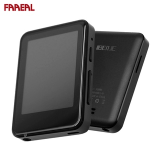 Faaeal BENJIE X5 เครื่องเล่น MP3 บลูทูธ หน้าจอสัมผัส เครื่องเล่นเพลง MP3 แบบพกพา พร้อมลําโพง วิทยุ FM บันทึกวิดีโอ Ebook