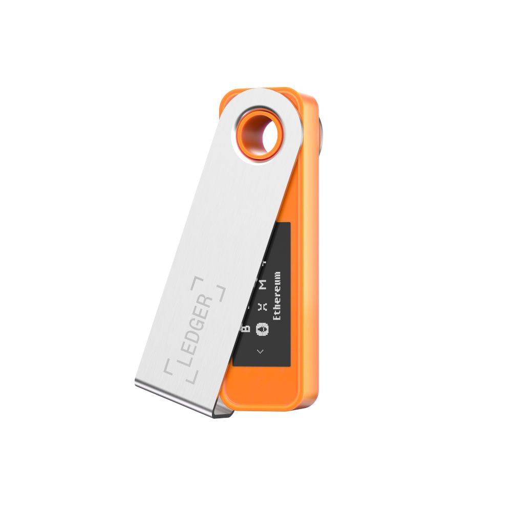 ภาพสินค้าLedger Nano S Plus BTC Orange สีส้ม Hardware Wallet ตัวแทนจำหน่ายอย่างเป็นทางการในประเทศไทย Thailand Official Reseller จากร้าน cryptomall บน Shopee ภาพที่ 1