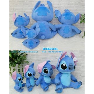 (ลิขสิทธิ์แท้ ส่งฟรี) 24 นิ้ว สติช Stitch ลีโล แอนด์ สติทช์ Lilo&amp;Stitch ตุ๊กตา