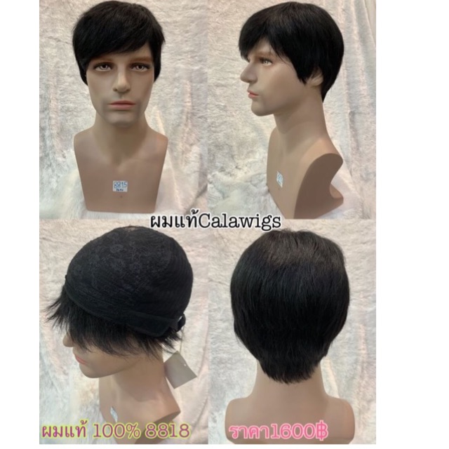 วิกผมแท้ผู้ชาย-cala-wigs-วิกผมแท้ผู้ชายทรงรองทรง-สินค้าในไทย