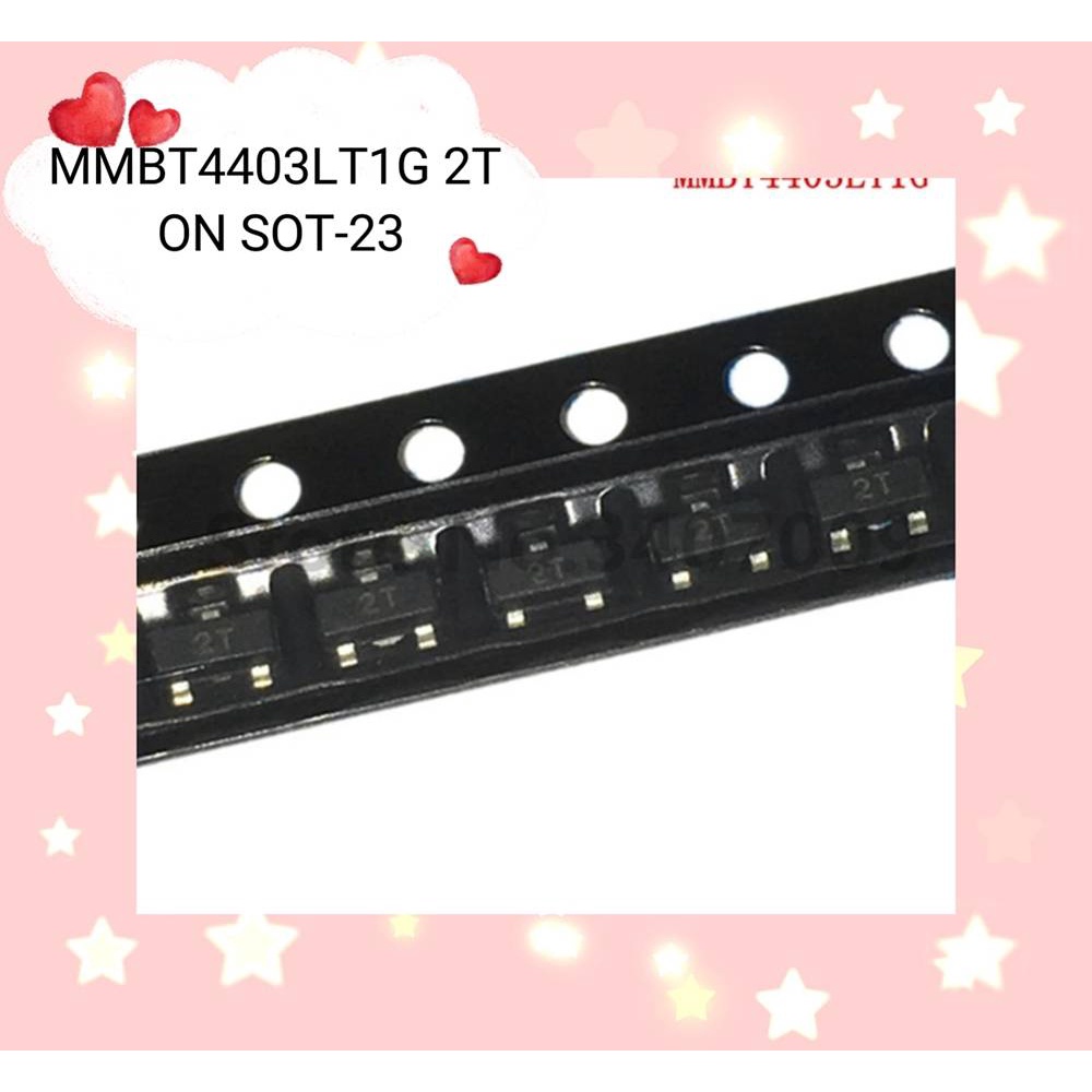25 con] (G10.2) Transistor LMBT4403 (2T) SOT-23 PNP 600mA 40V (SMD) (LMBT4403LT1G 4403