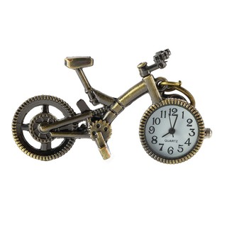 ภาพขนาดย่อของภาพหน้าปกสินค้าพวงกุญแจนาฬิกาทรงจักรยานแบบพกพา นาฬิกาแฟชั่น จำนวน 1 ชิ้น จากร้าน formydarling.th บน Shopee