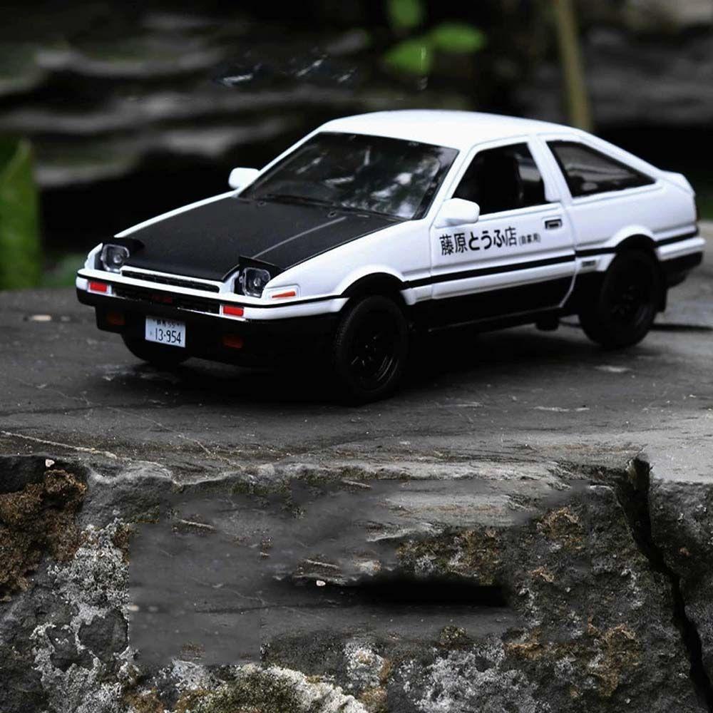 damao-initial-d-รถยนต์-1-28-cool-pull-back-car-sound-light-vehicles-alloy-metal-diecast-cars