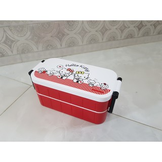 ปิ่นโต / กล่องเก็บอาหาร ลาย คิตตี้ ลิขสิทธิ์แท้ Sanrio