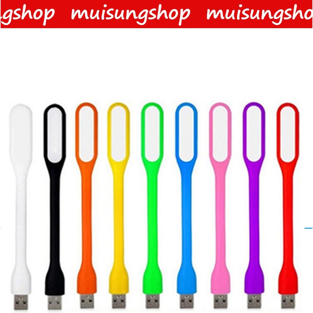 ภาพหน้าปกสินค้าMUISUNGSHOP ไฟ LED USB ต่อโน๊ตบุ๊คหรือพาวเวอร์แบงค์ โคมไฟ USB แบบพกพา LED Portable Lamp (คละสี) - No Package จากร้าน muisungshop บน Shopee