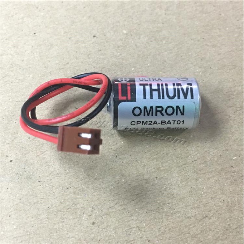 ถูกสุด-er3v-toshiba-omron-cpm2a-bat01-3-6v-cpm2a-cqm1h-plc-แบตเตอรี่ลิเธียม-แจ็คน้ำตาล