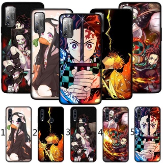 LU37 เคสโทรศัพท์มือถือแบบนิ่ม ลาย Demon Slayer Kimetsu no Yaiba สำหรับ Realme 6 6i 5 5i 5s 3 2 A5 Pro V15 GT