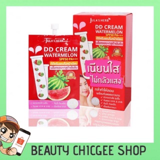 ดีดีครีมกันแดดแตงโ Julas Herb DD CREAM WATERMELON (1ซอง)