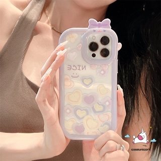เคสโทรศัพท์มือถือ ลายการ์ตูนมอนสเตอร์ โบว์ 3D สําหรับ Samsung A14 A04 A04E A52 A12 A13 A32 A50 A50s A30s A51 A52s A31 A22 A23 M22 M32 A33 A53 A73 A04s A11 A21s A71 A53 A03 A03s A02s