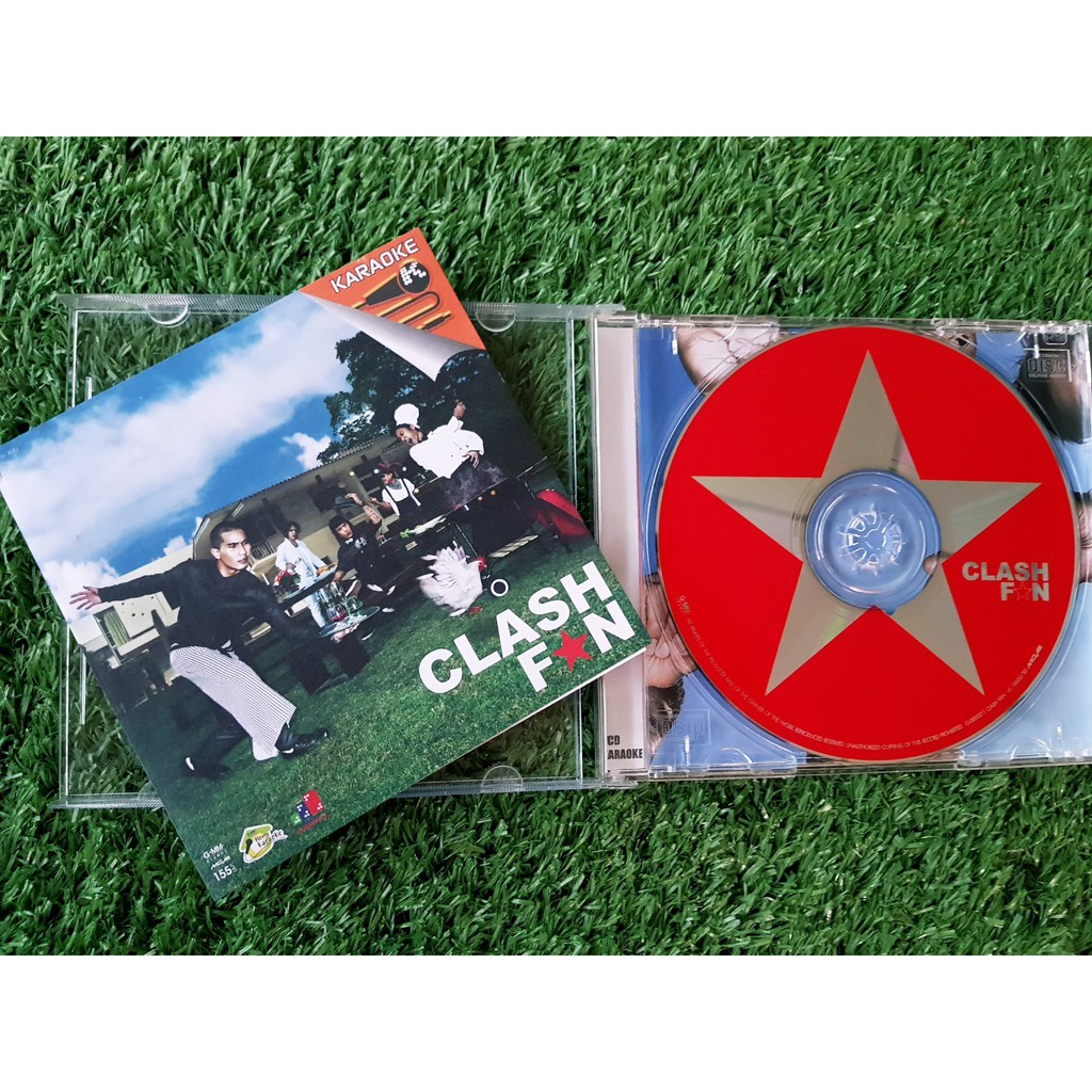 cd-vcd-แผ่นเพลง-วงแคลช-อัลบั้ม-fan-clash