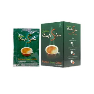 กาแฟ GREEN CAFE SLEN 10S กาแฟลดน้ำหนัก กรีน กาแฟ สลิน