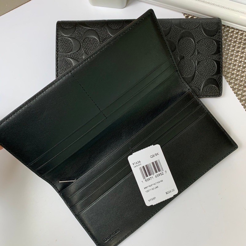 0 100 COACH 91636 QB BLACK Shopee Thailand