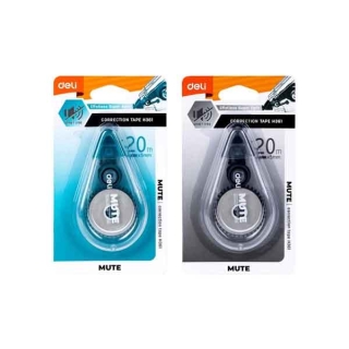 โปรโมชั่น : Deli เทปลบคำผิด ขนาด 20m. คละสี No.H361