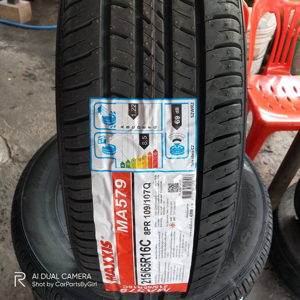 ราคาต่อเส้น-ยางใหม่ขอบ16-ยางสายบรรทุก-maxxis-ma-579-ขนาด215-65-r16c-ยางใหม่-ปลายปี21