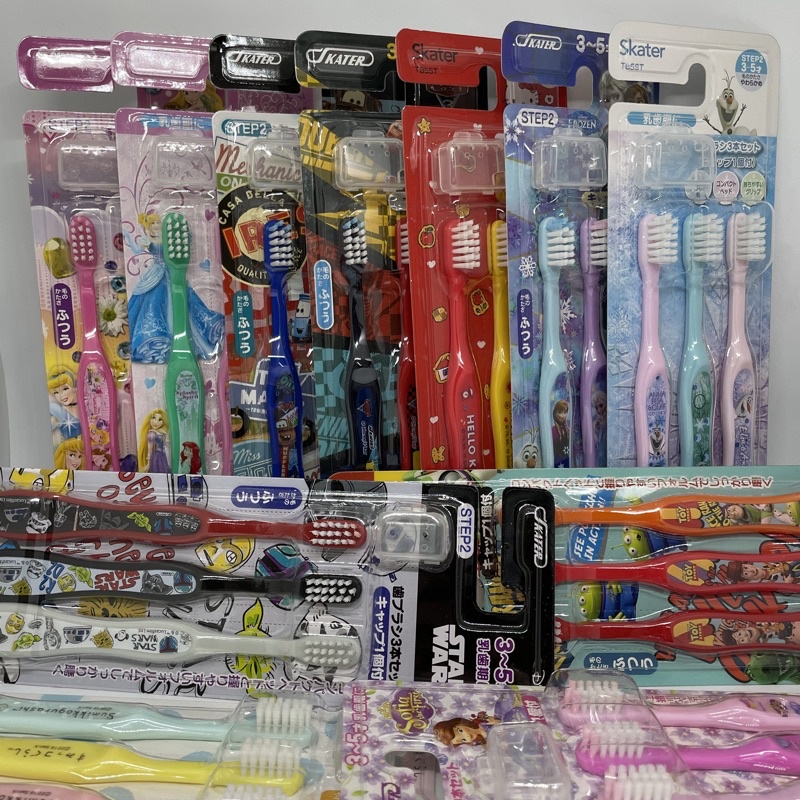 ภาพหน้าปกสินค้าแปรงสีฟันเด็ก Skater ลายการ์ตูน ของแท้จากญี่ปุ่น จากร้าน lc_baby_shop บน Shopee