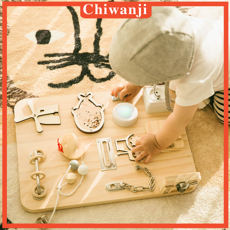 chiwanji-บอร์ดเกมกระดาน-montessori-busy-ของเล่นเสริมการเรียนรู้เด็ก