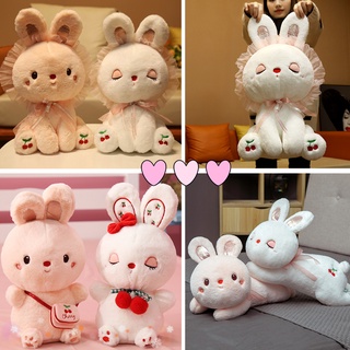 😊สินค้าใหม่ พร้อมส่ง😊 ตุ๊กตากระต่าย มี 2 สี ขนาด 30 cm/40/50 ตัวนุ่มน่ากอด น่ารักสุดๆ ราคาถูก