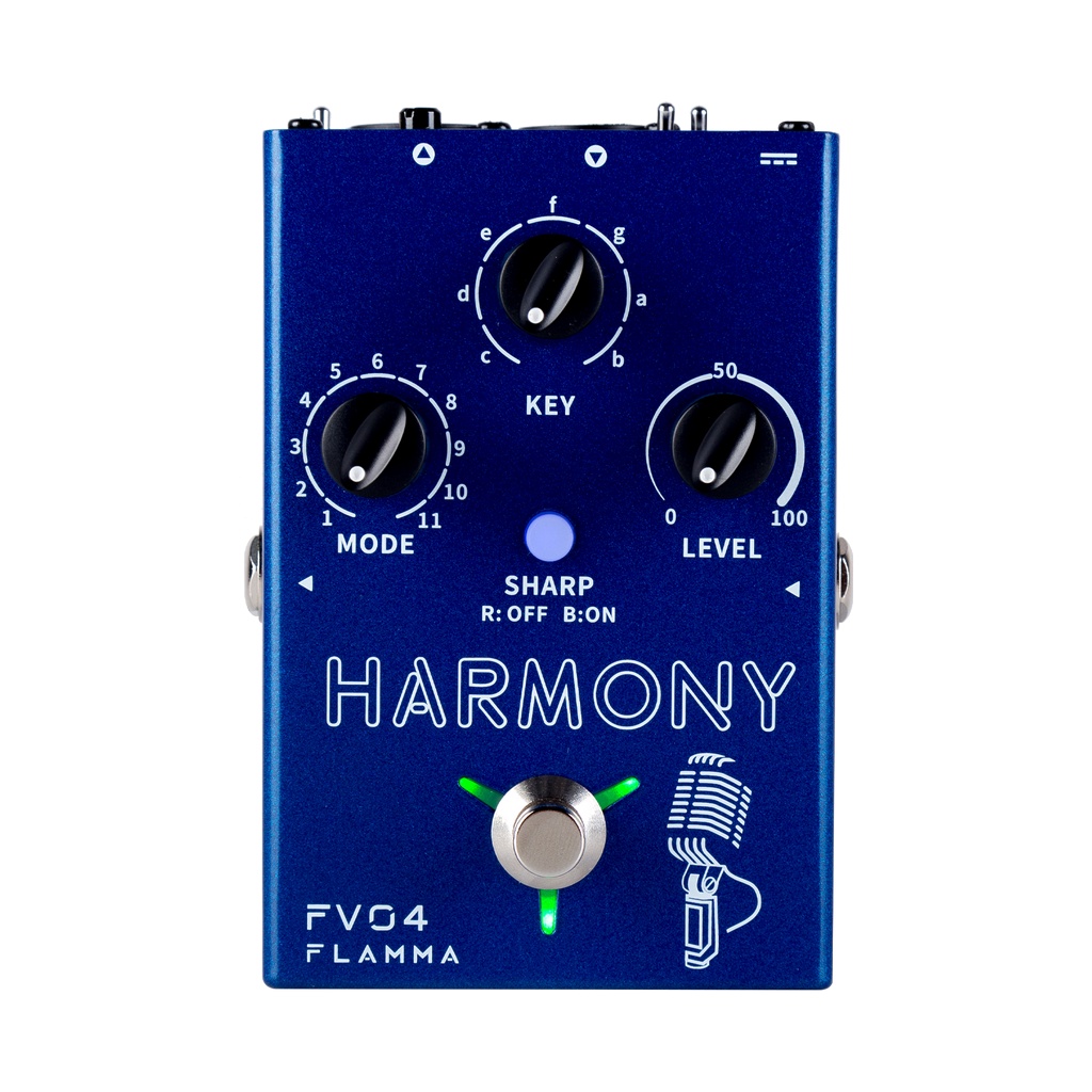 flamma-fv04-harmony-vocal-pedal-with-reverb-effects-for-professional-singer-เอฟเฟคร้อง