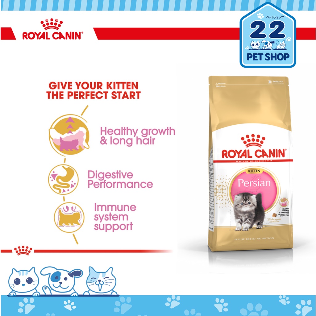 royal-canin-kitten-อาหารลูกแมวตามสายพันธุ์-persian-kitten-british-shorthair-kitten-maine-coon-kitten-ขนาด-2kg