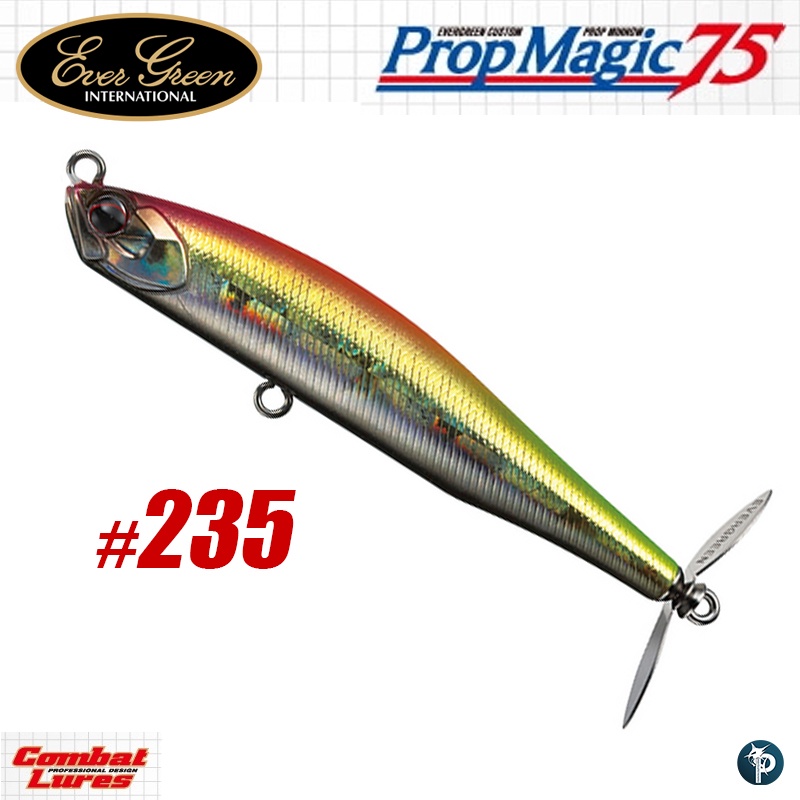 เหยื่อ EVER GREEN PROP MAGIC 75 | Shopee Thailand