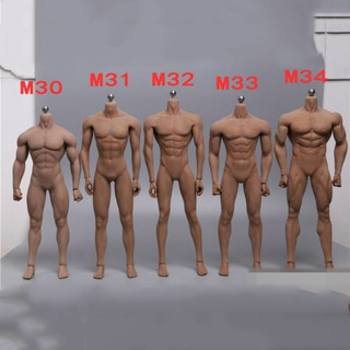 สินค้า M30 M31 M32 M33 M34 TBLeague Phicen M35 PL2018-M35 1/6 figure Super Flexible Male Seamless Body(M34 upgrade)