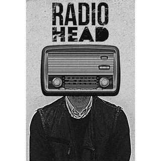 โปสเตอร์Radiohead โปสเตอร์เรดิโอเฮด Thom Yorke โปสเตอร์ วอลเปเปอร์ ตกแต่งผนัง Poster โปสเตอร์วินเทจ โปสเตอร์วงดนตรี