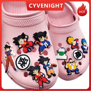 ภาพหน้าปกสินค้าจี้การ์ตูนอนิเมะ Dragon Ball 11 แบบ สําหรับตกแต่งรองเท้า Crocs ซึ่งคุณอาจชอบสินค้านี้