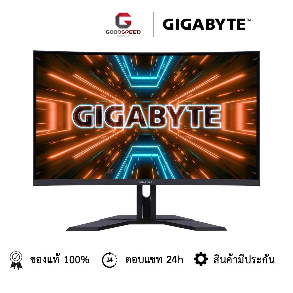 MONITOR GIGABYTE G32QC A 31.5" VA 2K CURVED 165Hz Shopee Thailand
