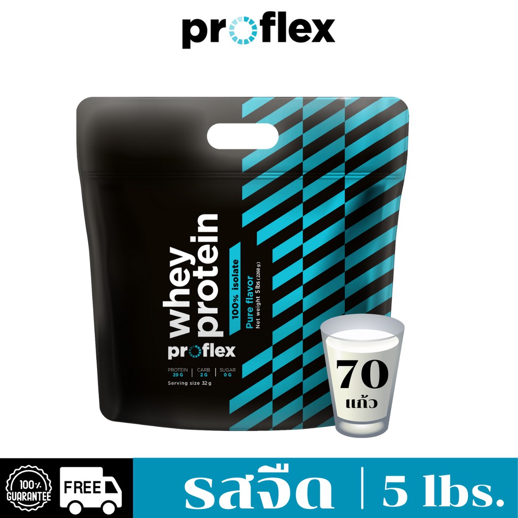 ภาพหน้าปกสินค้าProFlex Whey Protein Isolate Pure (5 lbs.)