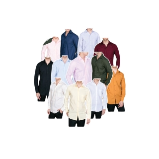 โปรโมชั่น : ‼️พร้อมส่ง‼️งานไซส์MLXLXXLเสื้อเชิ้ตคอปกเเขนยาว12 สี ผ้าOxford