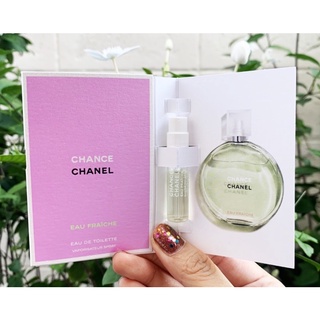 น้ำหอม Vial แท้💯% Chanel Chance Eau Fraiche EDT 1.5ml.