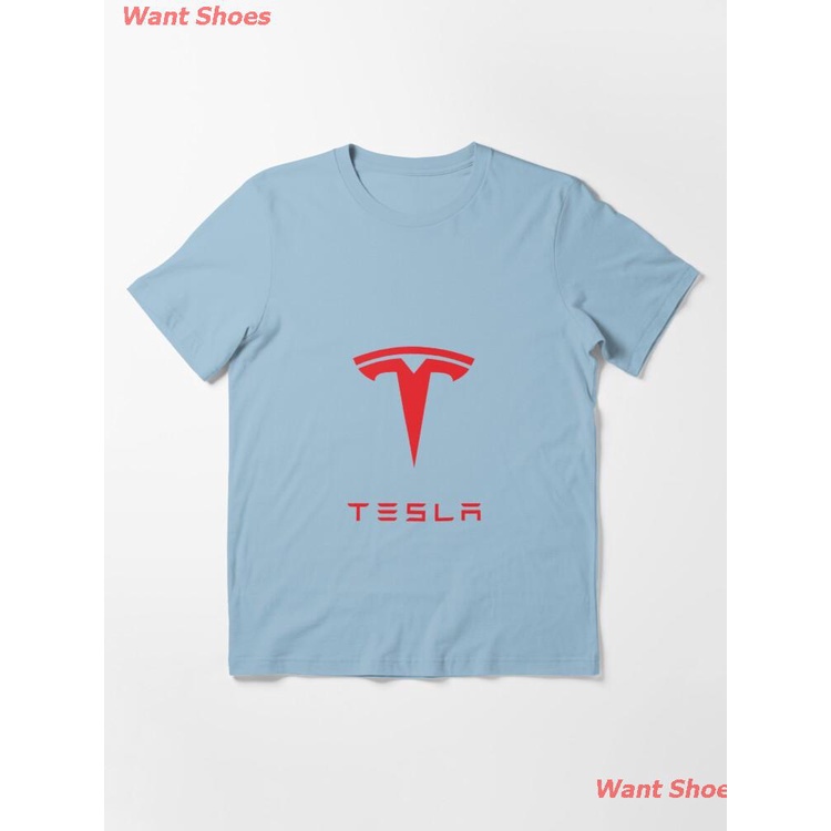 ผ้าฝ้าย-100-เสื้อยืดลำลอง-tesla-t-shirt-essential-t-shirt-mens-womens-t-shirtss-3xl