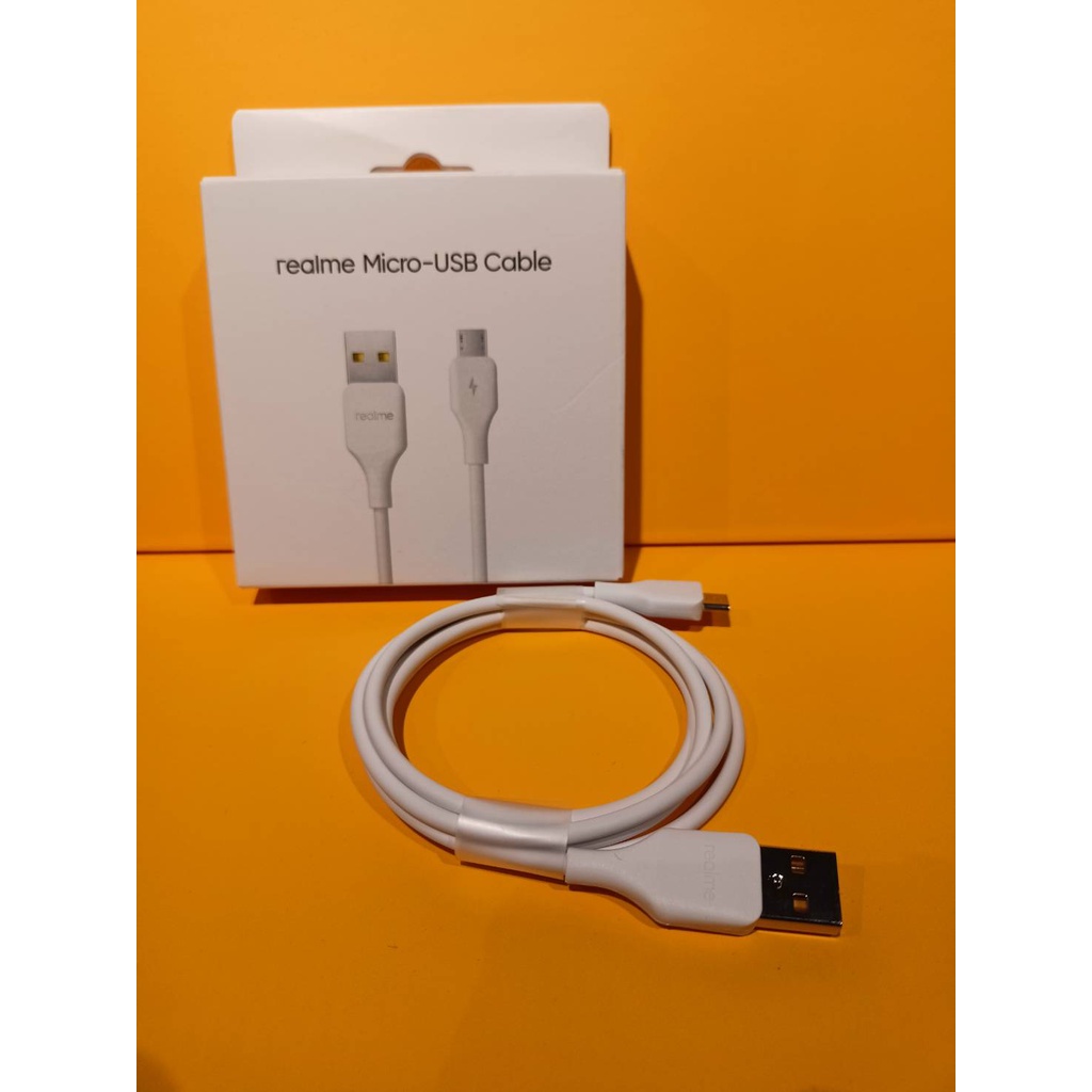 สาย USB Realme Micro Cable ของเเท้ | Shopee Thailand