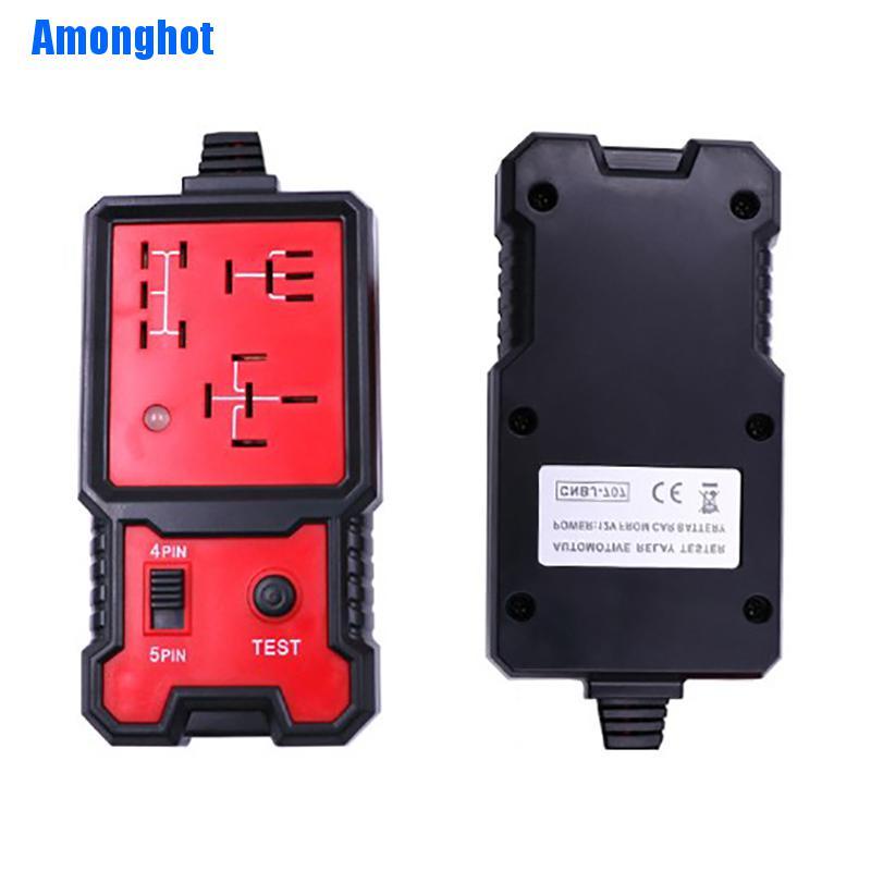 amonghot-เครื่องทดสอบรีเลย์อิเล็กทรอนิกส์-12v