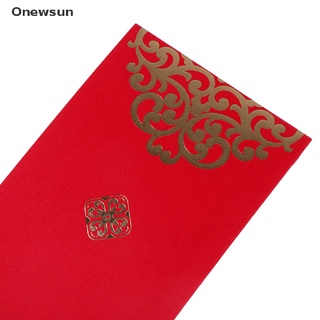 ภาพขนาดย่อของภาพหน้าปกสินค้า( Onewsun ) ซองจดหมาย สีแดง สไตล์จีน สําหรับงานแต่งงาน 10 ชิ้น จากร้าน onewsun.th บน Shopee ภาพที่ 7