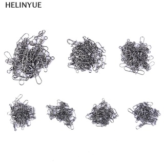 ภาพขนาดย่อของสินค้าHelinyue เฮลินยู 30 ชิ้น 2 4 6 8 10 12 14 หมุดเชื่อมต่อ สเตนเลส สําหรับตกปลา