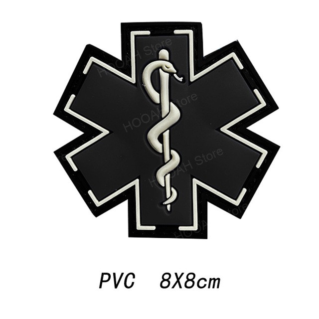 Medic Patch 3D PVC Rubber Paramedic Medical PATCH EMS EMT MED First Aid ...