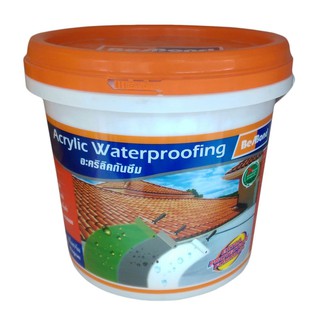 B.BOND 4Kg. WH WATERPROOFING AC อะคริลิกกันซึม B.BOND 4Kg. WHITE วัสดุกันซึม เคมีภัณฑ์ก่อสร้าง วัสดุก่อสร้าง B.BOND 4Kg.