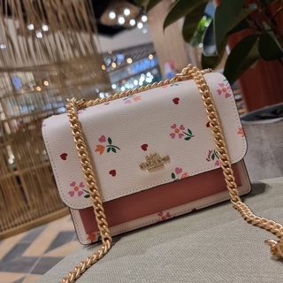 COACH C7596 KLARE CROSSBODY WITH HEART PETAL PRINT