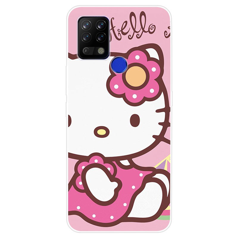 เคส-tecno-pova-พิมพ์ลายการ์ตูนน่ารักแบบด้านหลังเคส-tecno-pova-tecnopova-soft-silicone-tpu-case