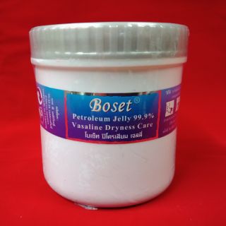 Boset Petroleum Jelly 450 g.  ( 99.9%)Dryness Care (ฝารุ่นเดิมมาแล้วครับ)