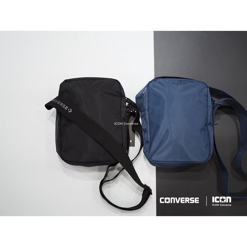 ภาพสินค้าConverse Quick Mini Bag - Black / Navy l สินค้าลิขสิทธิ์แท้ l พร้อมถุง Shop I ICON Converse จากร้าน iconconverse บน Shopee ภาพที่ 5
