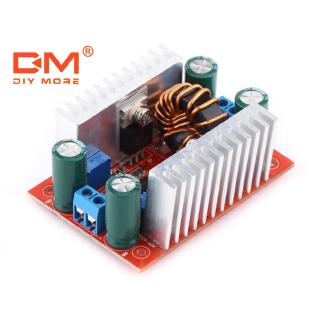 DIYMORE 400W 15A DC Step-up Boost Converter ไดร์เวอร์ LED แหล่งจ่ายไฟคงที่ในปัจจุบัน 8.5V-50V to 10-60V