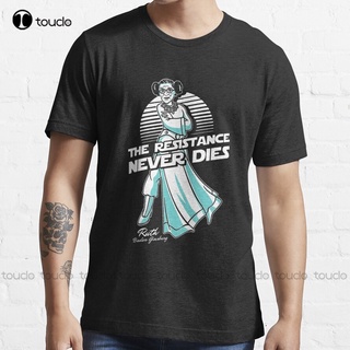 เสื้อยืดโอเวอร์ไซส์เสื้อยืด พิมพ์ลายดิจิทัล The Resistance Never Dies สําหรับผู้ชาย และผู้หญิงS-3XL