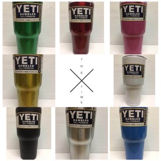 YETI Rambler แก้วเก็บความเย็น เก็บน้ำแข็งได้นาน 24ชั่วโมง ขนาด 30 ออนซ์