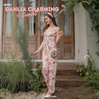 สินค้า #JBS381 Dahlia Charming Jumpsuit
