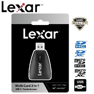 สินค้า Lexar Multi Card 2in1 Card Reader USB3.1