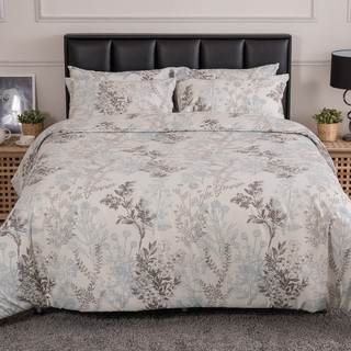 LUCKY mattress ชุดเครื่องนอน ผ้าปูที่นอนพร้อมผ้านวม MicroTouch Flower Style Collection